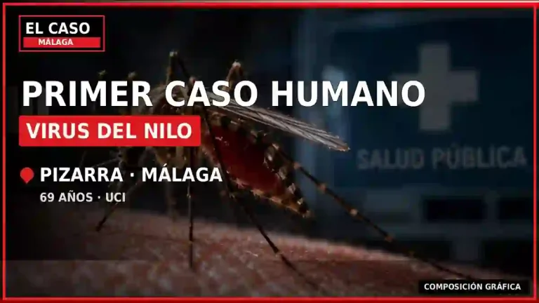 Primer caso humano del virus del Nilo en Pizarra, Málaga