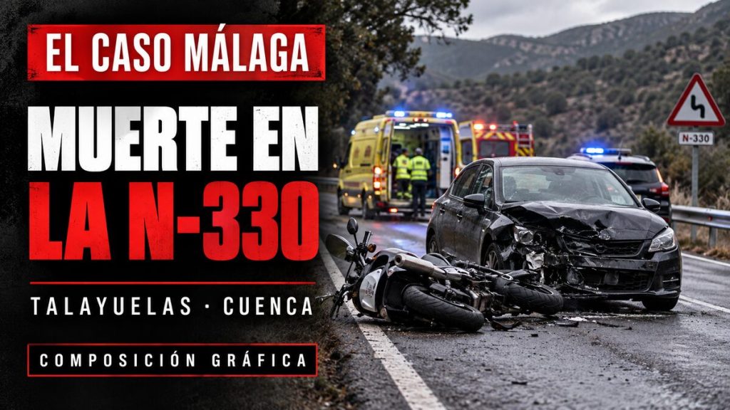 Portada ECM de la colisión entre un turismo y una moto en Talayuelas