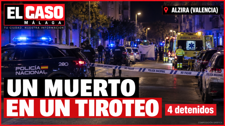 Portada El Caso Málaga sobre un tiroteo con un muerto y cuatro detenidos en Alzira, Valencia
