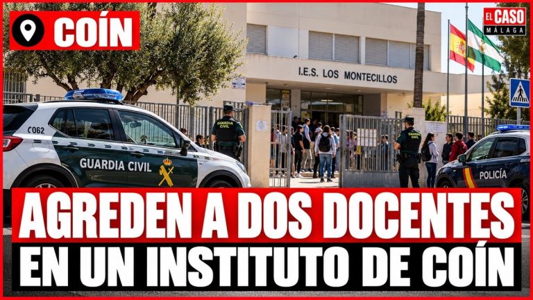 Portada de El Caso Málaga sobre la agresión a dos docentes del IES Los Montecillos de Coín