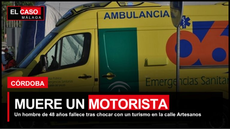 Portada El Caso Málaga: muere un motorista de 48 años en Córdoba