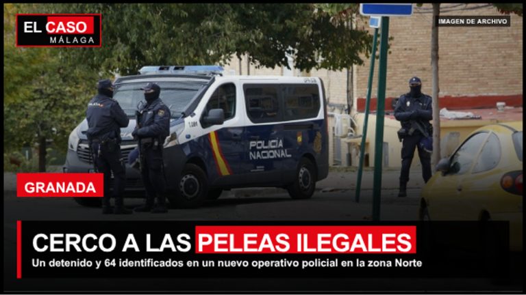 Portada El Caso Málaga: operativo policial por peleas ilegales en la zona Norte de Granada