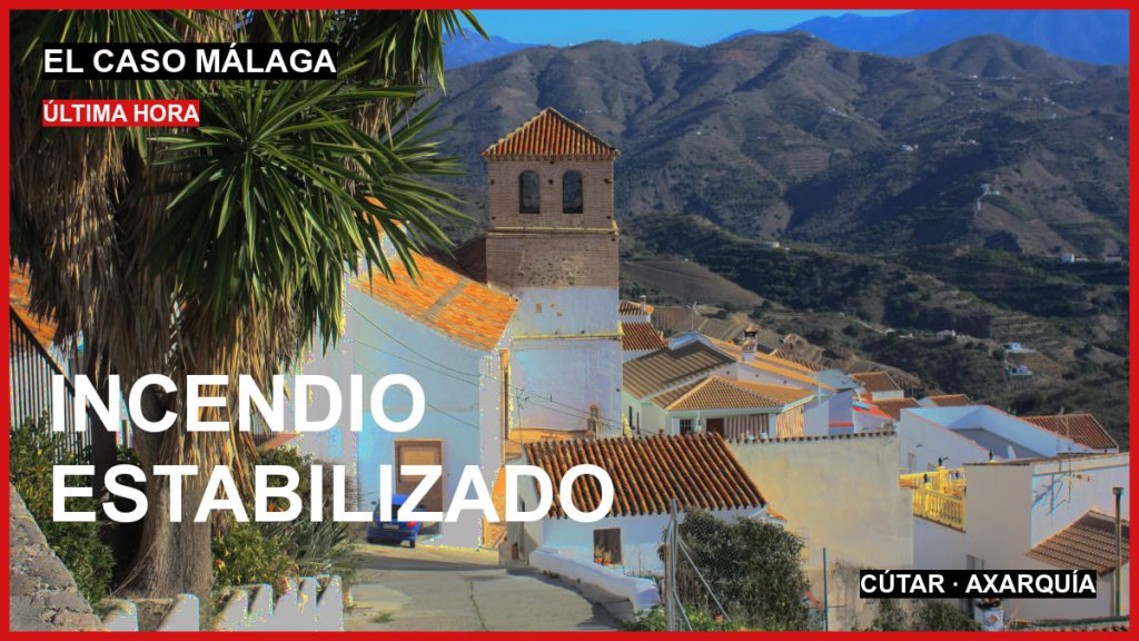 Portada editorial de El Caso Málaga: incendio forestal estabilizado en Cútar, Axarquía