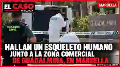 Hallan un esqueleto humano junto a la zona comercial de Guadalmina, en Marbella — El Caso Málaga