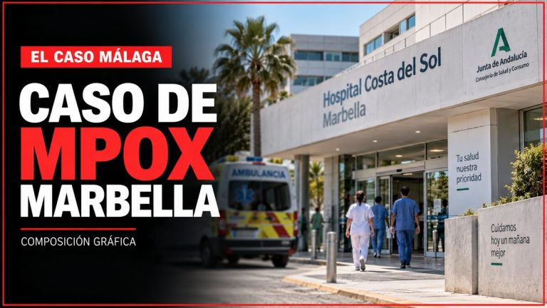 Portada editorial sobre un caso de mpox en el Hospital Costa del Sol de Marbella