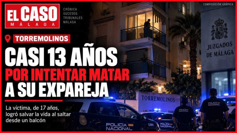 Condenado a casi 13 años por intentar matar a su expareja menor en Torremolinos
