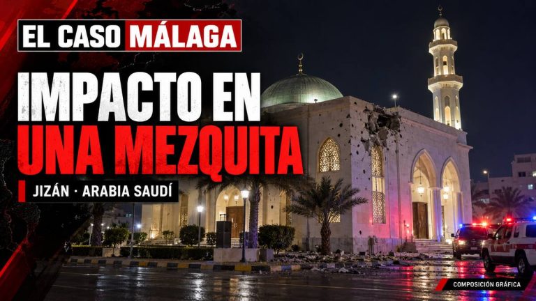Portada ECM sobre el impacto de un proyectil hutí en Jizán