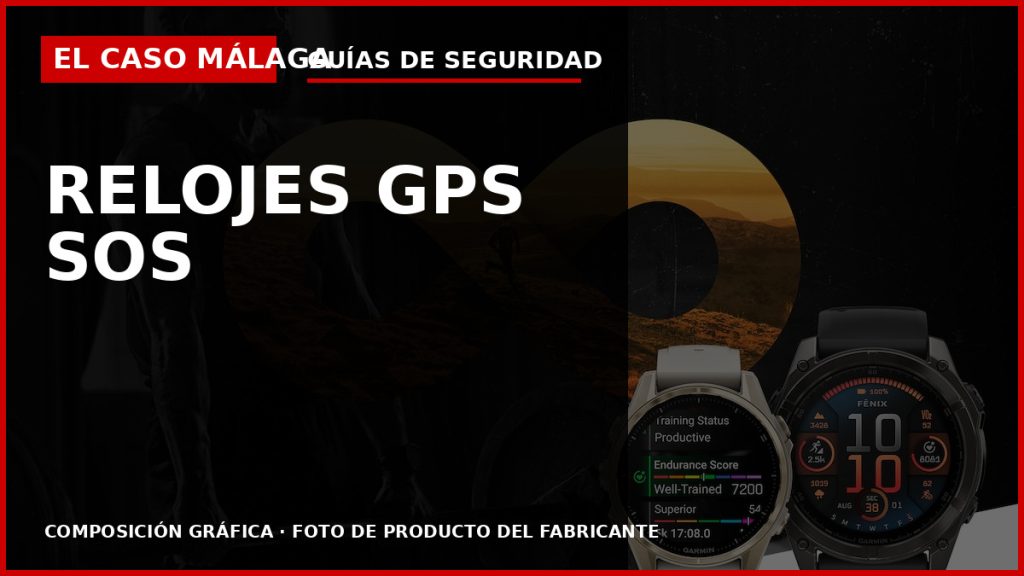 Relojes GPS premium para montaña y emergencias — El Caso Málaga