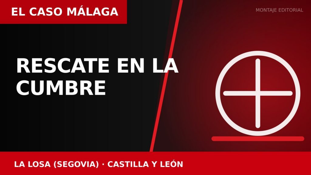 RESCATE EN LA CUMBRE en La Losa (Segovia)