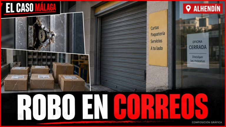 Portada editorial sobre el robo en una oficina de Correos de Alhendín
