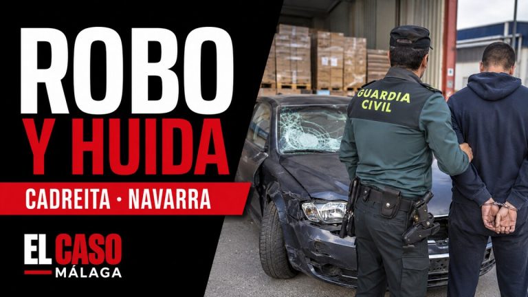 Portada de El Caso Málaga: Robo y huida - Cadreita, Navarra