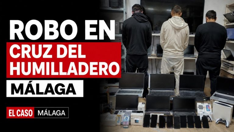 Portada de El Caso Málaga: Tres detenidos por un robo - Cruz del Humilladero, Málaga