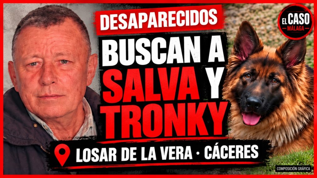 Salva y su perro Tronky, desaparecidos en Losar de la Vera (Cáceres)