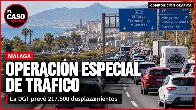Portada EL CASO MÁLAGA: Operación de tráfico Todos los Santos en Málaga. COMPOSICIÓN GRÁFICA.