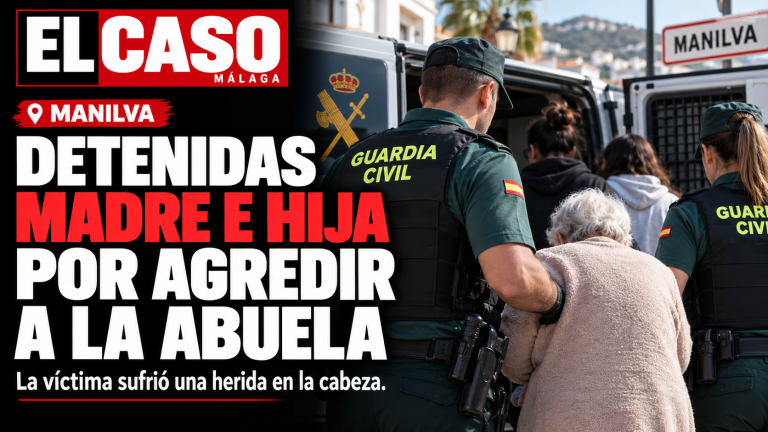 Portada editorial sobre una presunta agresión familiar en Manilva