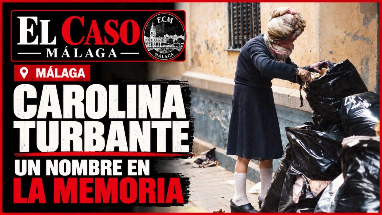 Carolina Turbante en una fotografía histórica colorizada, con su turbante y el rostro cubierto.